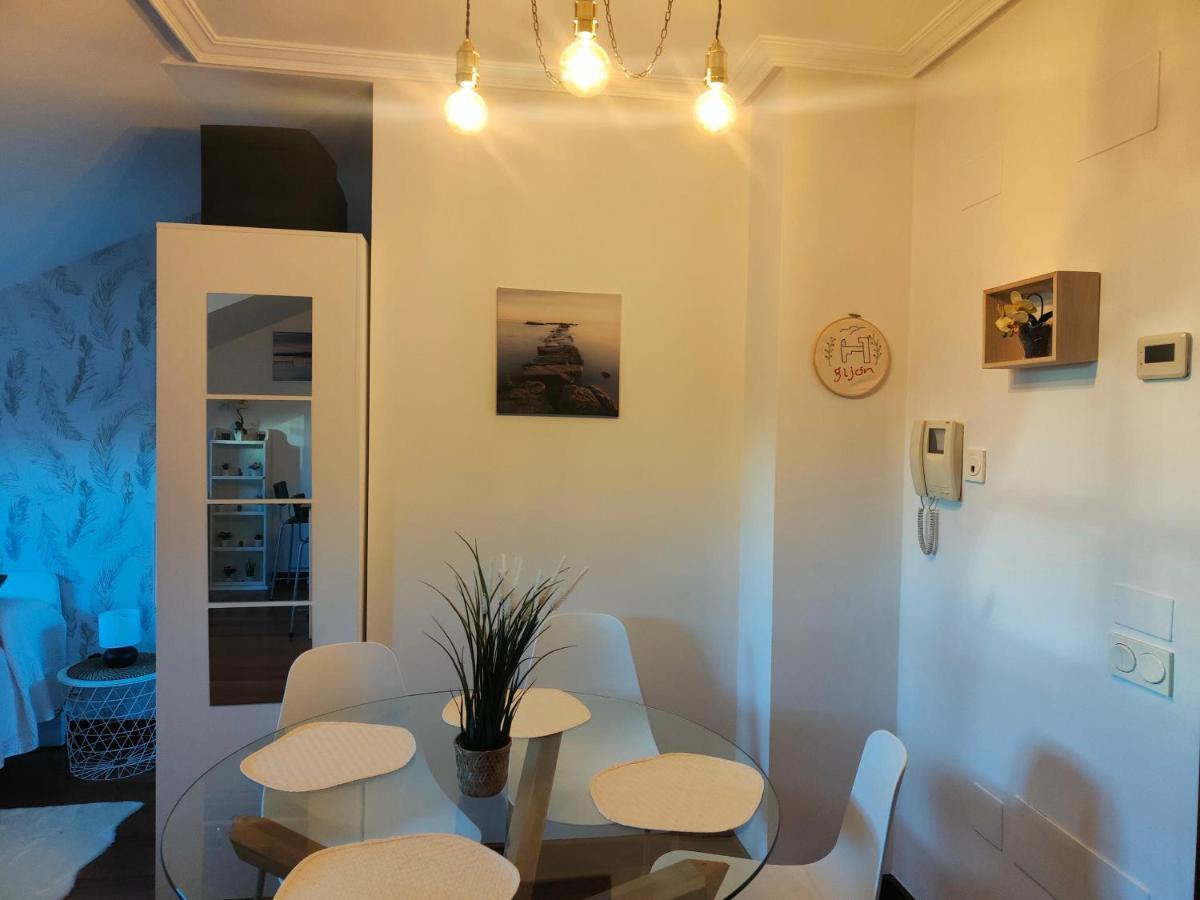 El Cielo De Fomento Apartment Gijon Luaran gambar